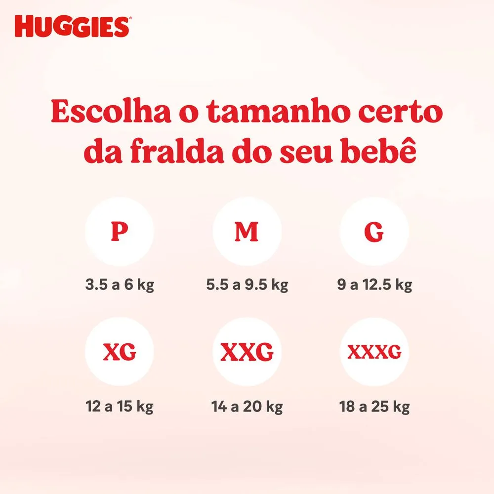 Fralda Huggies Máxima Proteção XG 82 Unidades — foto 8