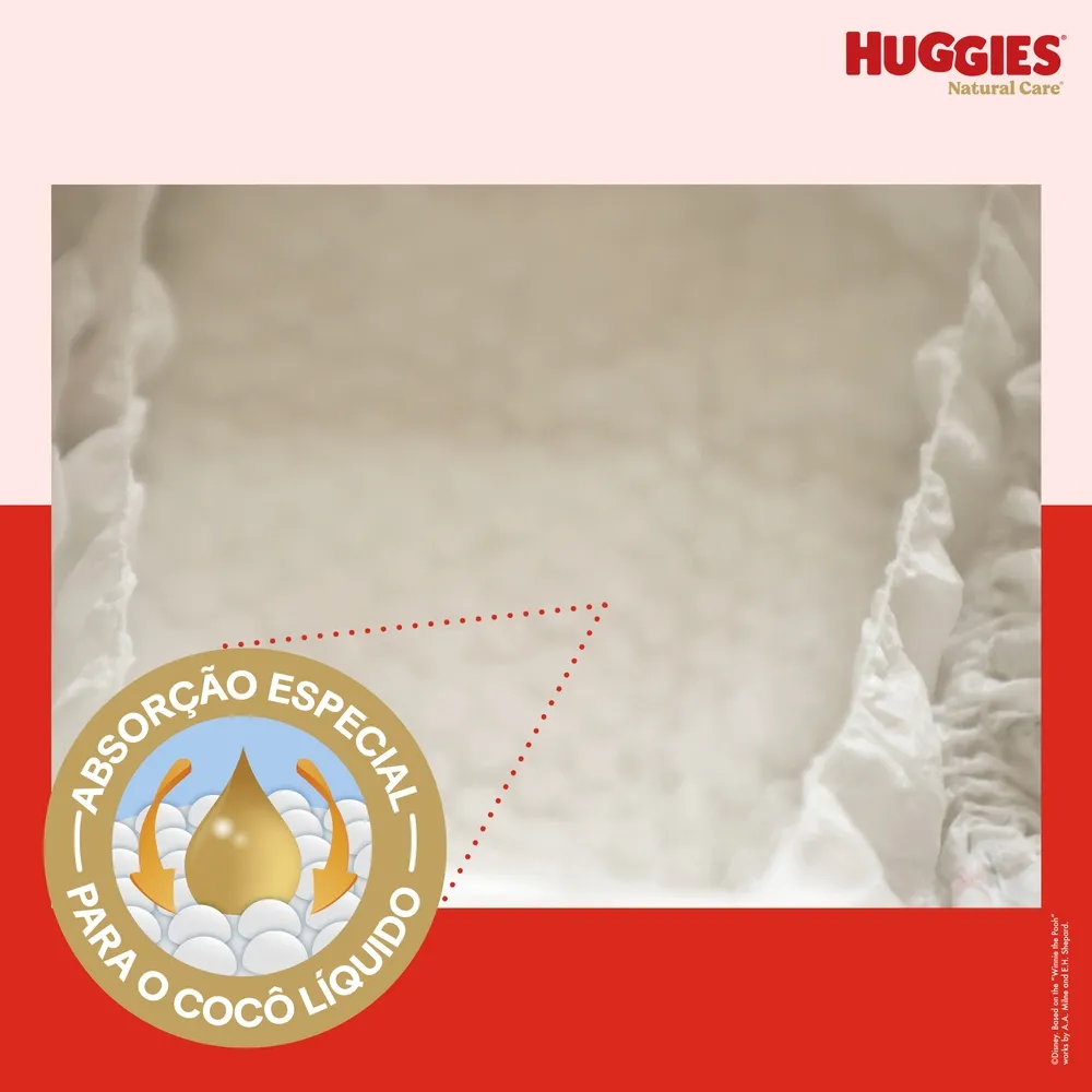 Fralda Huggies Natural Care M 32 Unidades — foto 7