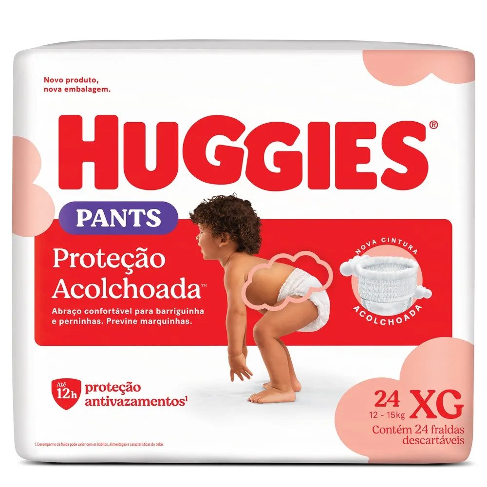 Fralda Huggies Supreme Care Roupinha XG 24 Unidades