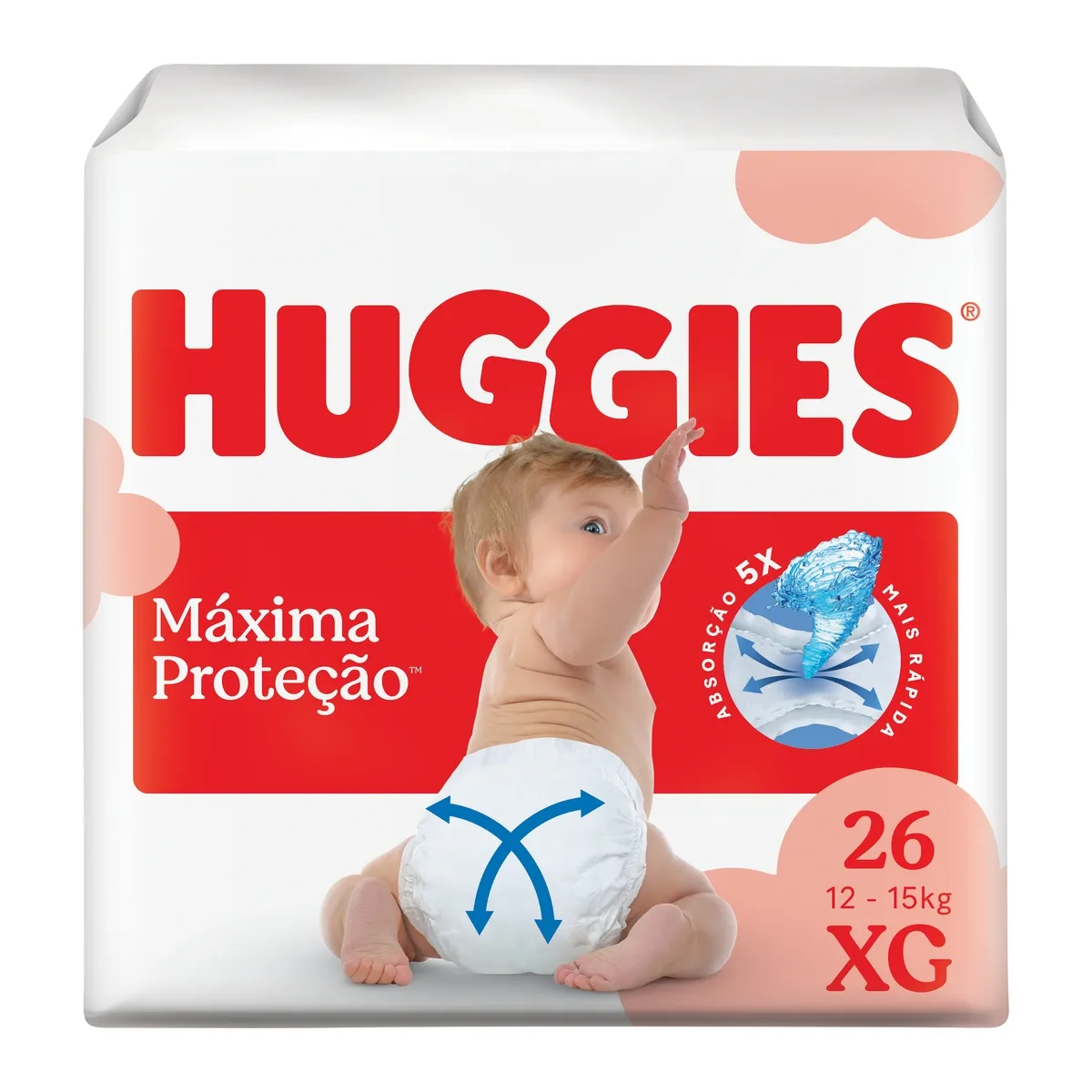 Fralda Huggies Supreme Care XG 26 Unidades