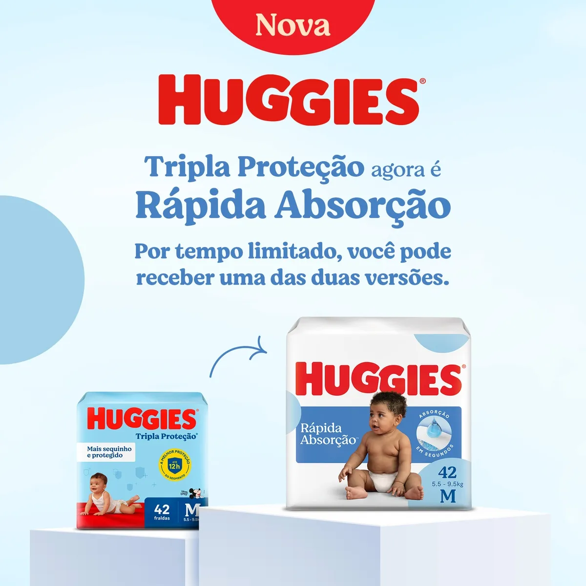 Fralda Huggies Tripla Proteção P 46 Unidades — foto 4