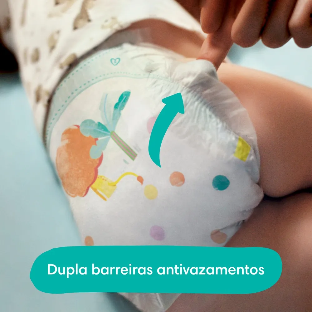 Fralda Pampers Confort Sec P 72 Unidades — foto 6