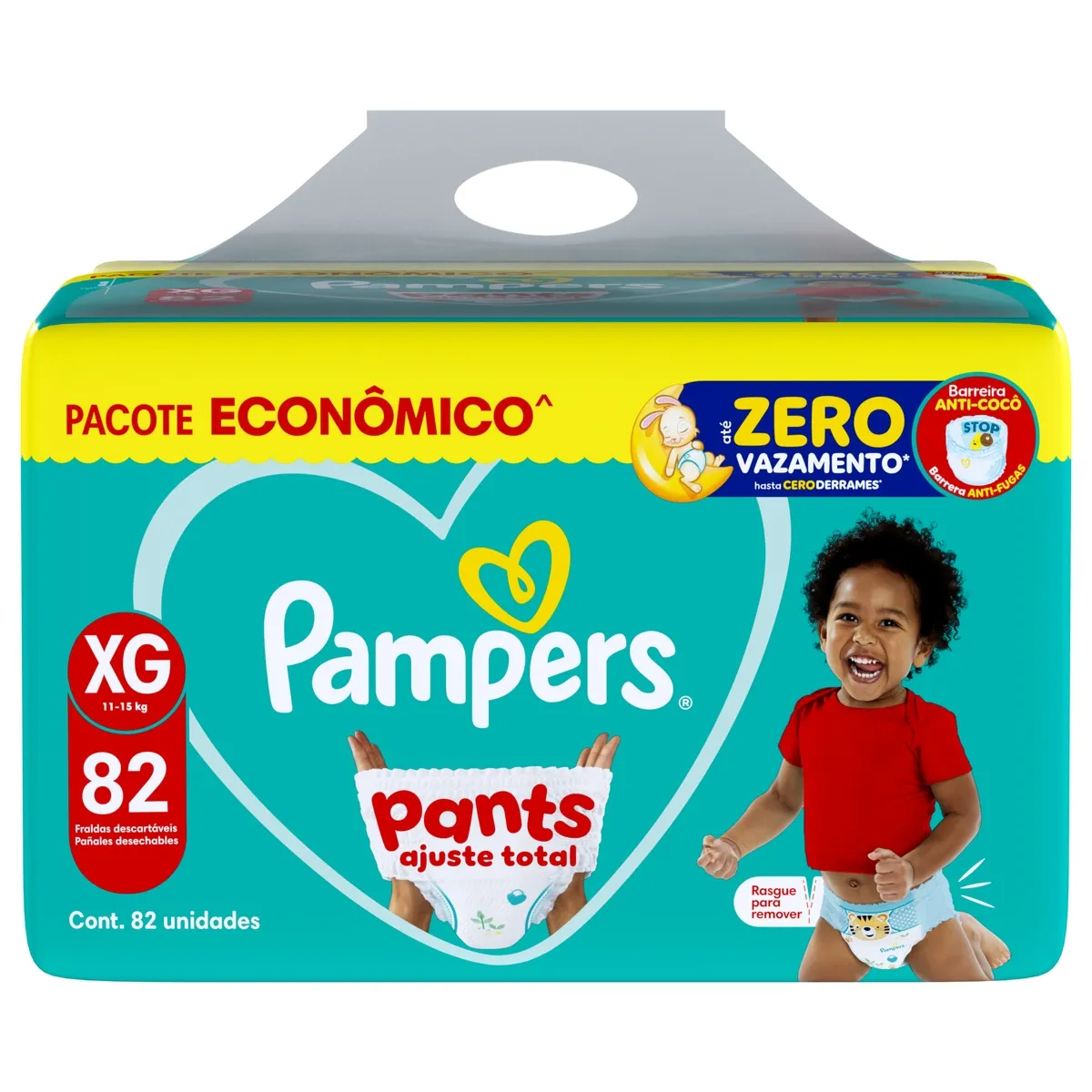 Fralda Pampers Pants Ajuste Total Xg 82 Unidades — foto 11