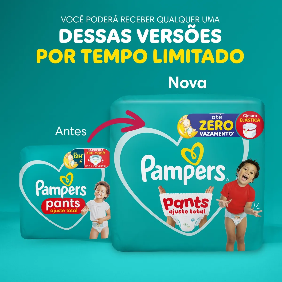 Fralda Pampers Pants Ajuste Total XXG 60 Unidades — foto 4