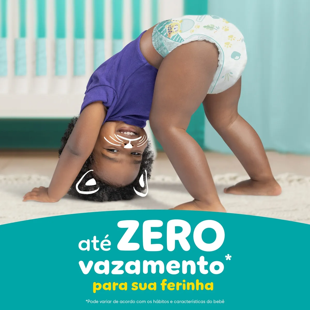 Fralda Pampers Pants Ajuste Total XXG 60 Unidades — foto 6