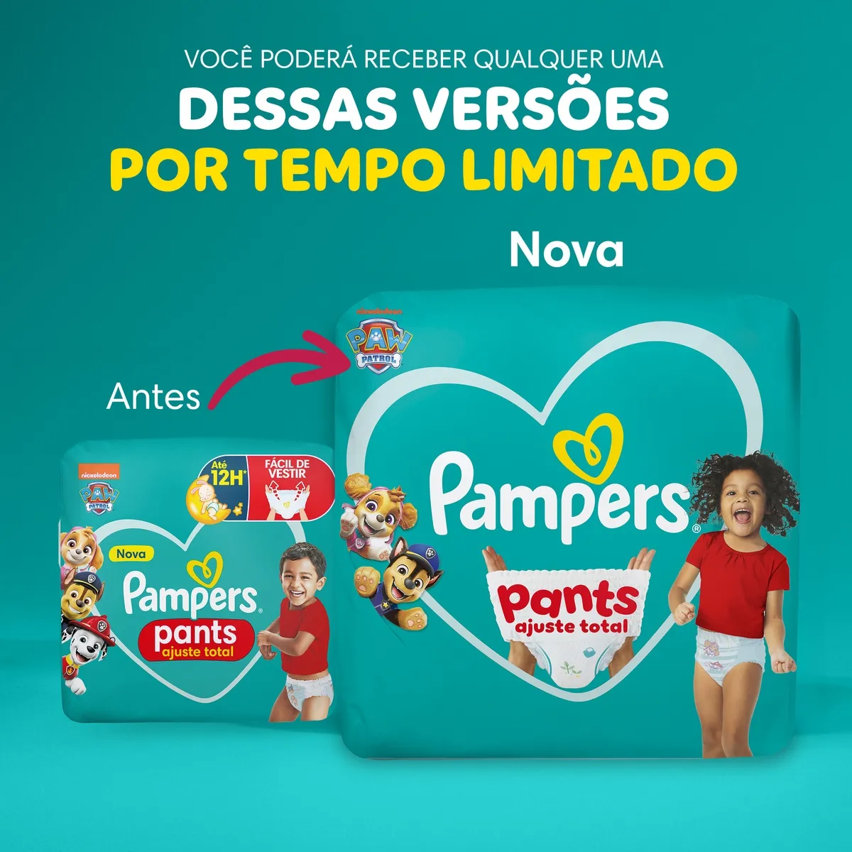 Fralda Pampers Pants Ajuste Total XXXG 54 Unidades — foto 4