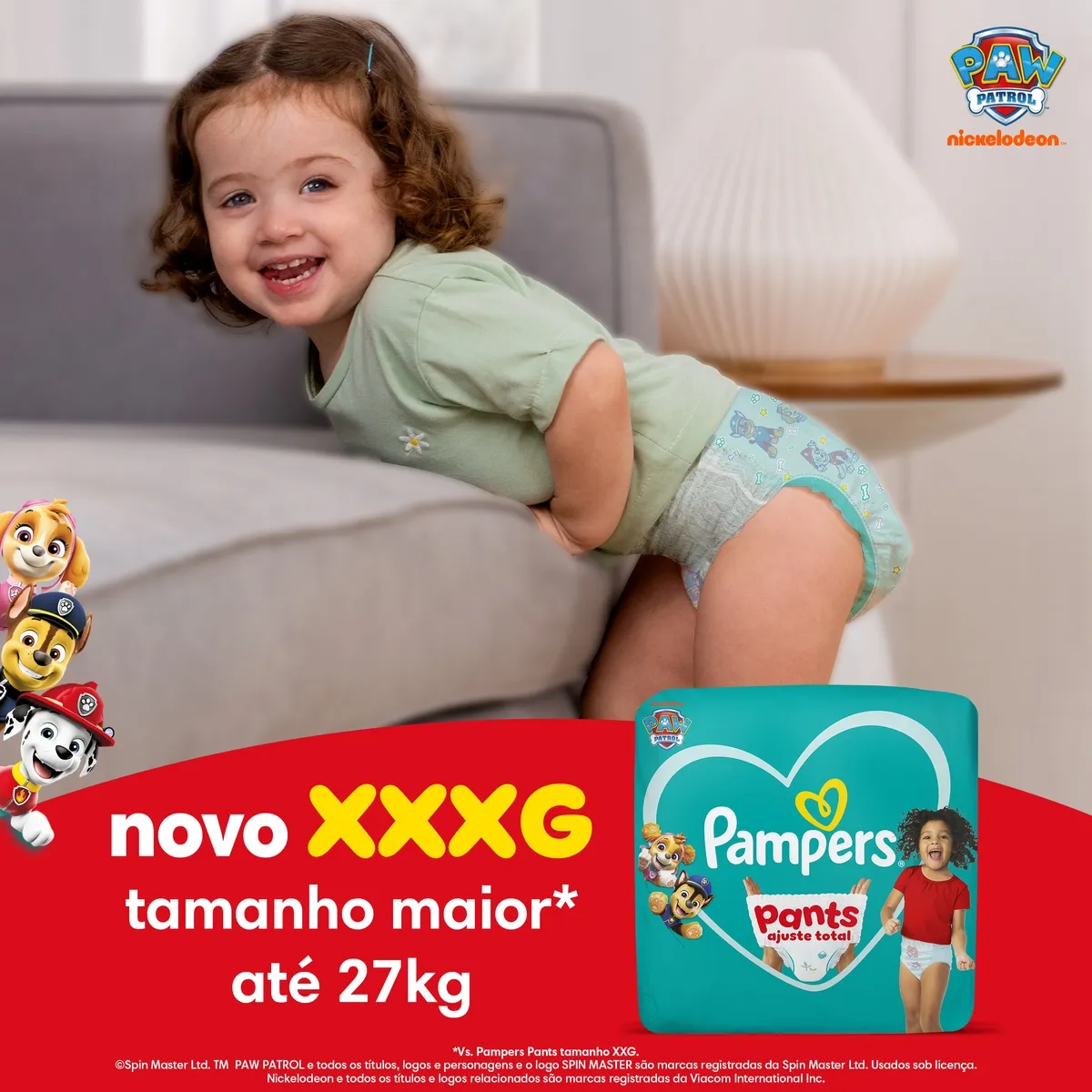 Fralda Pampers Pants Ajuste Total XXXG 54 Unidades — foto 6