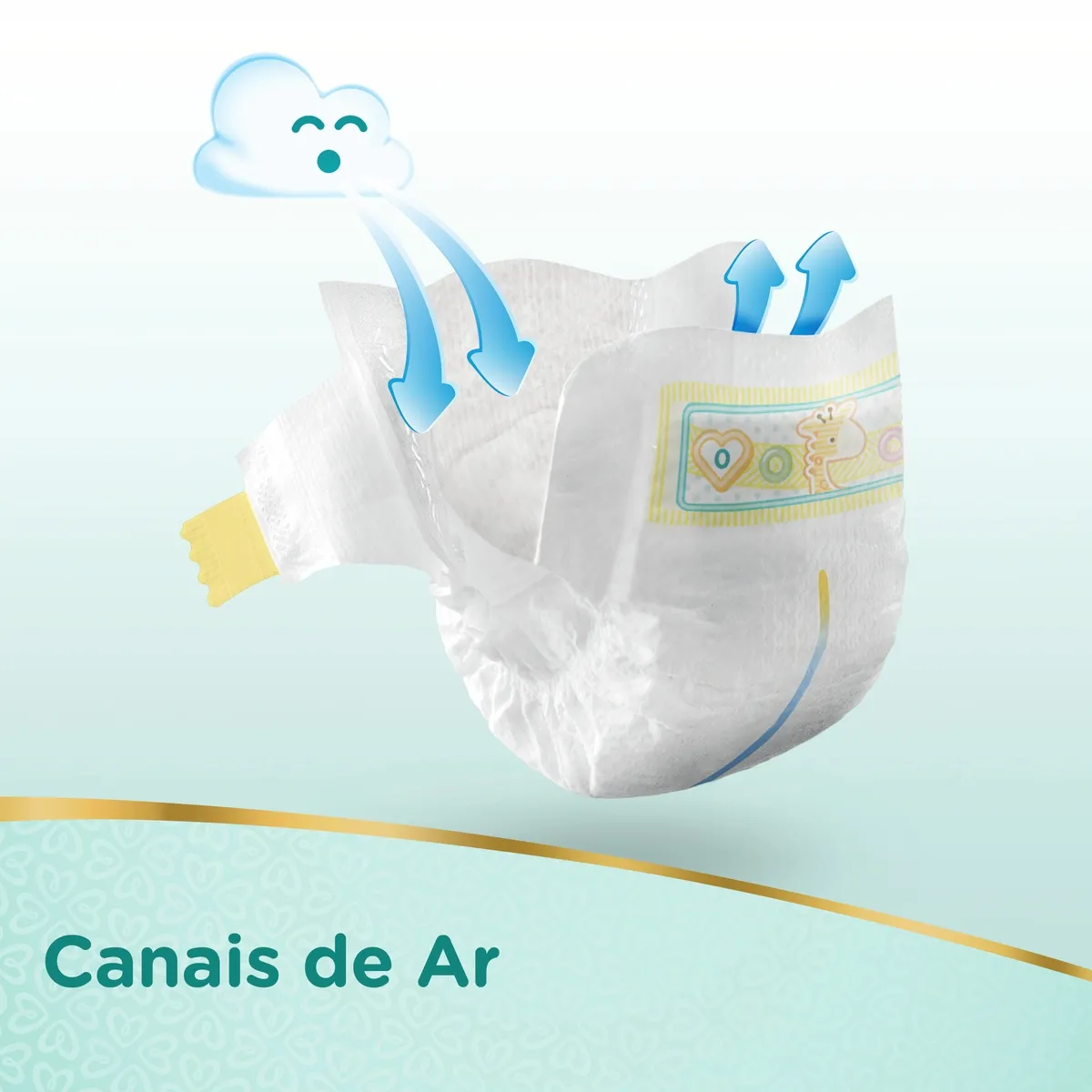 Fralda Pampers Recém-Nascido Premium Care RN+ 36 Unidades — foto 7
