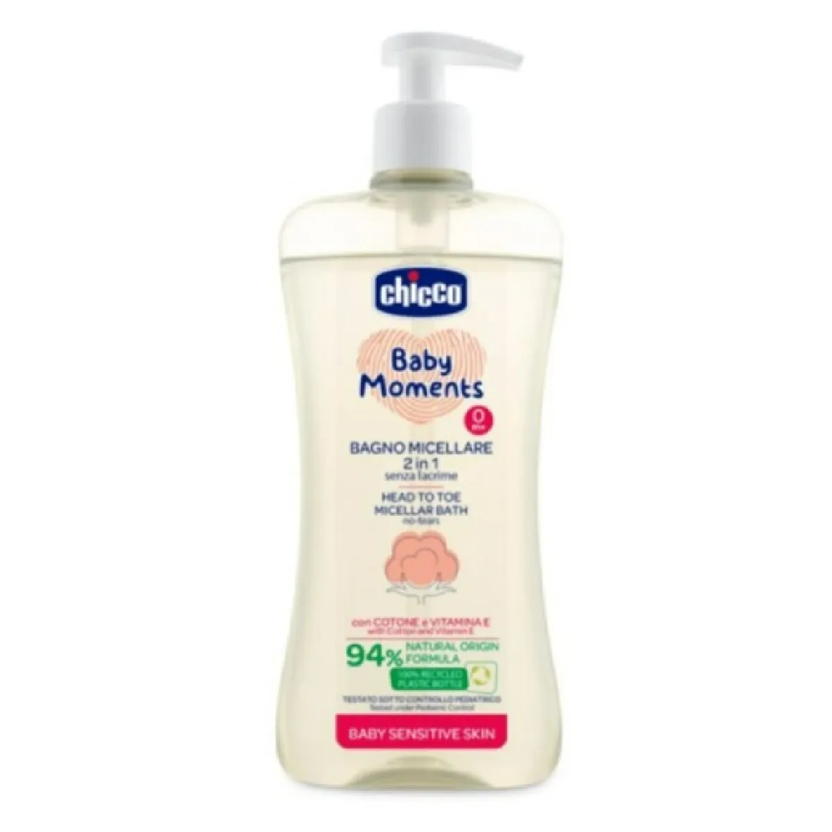 Gel Chicco Banho Micelar 500ml