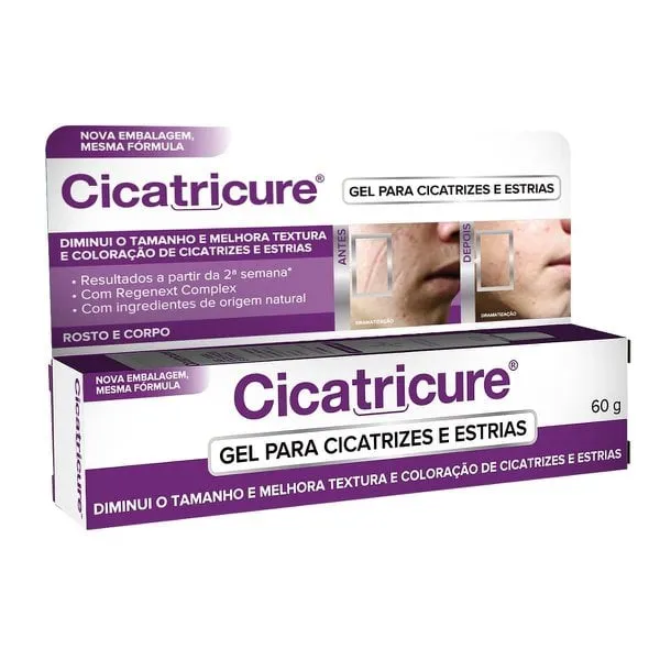 Gel Cicatricure para Cicatrizes e Estrias 60g — foto 3