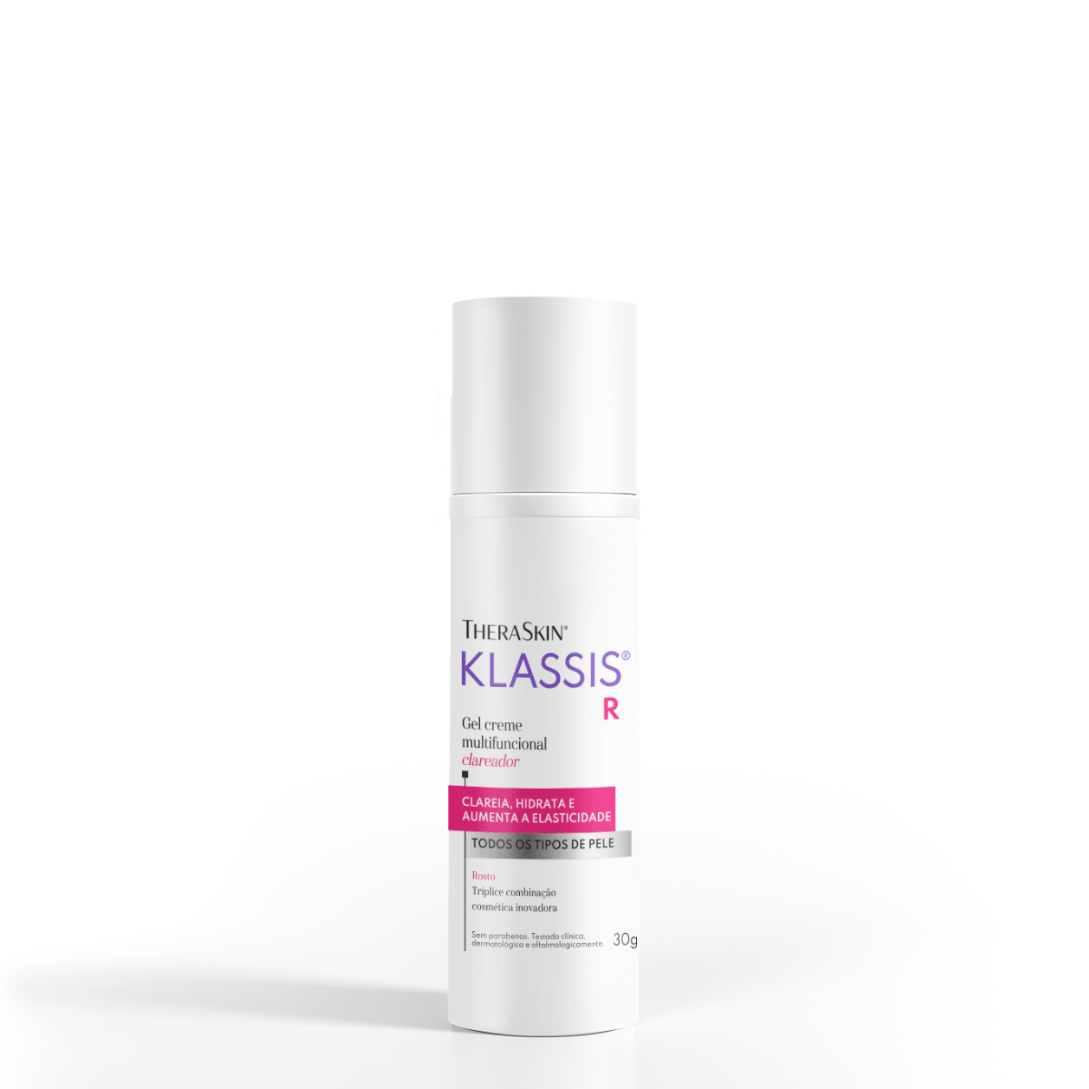 Gel Creme Facial Theraskin Klassis R Clareador 30g — foto 3