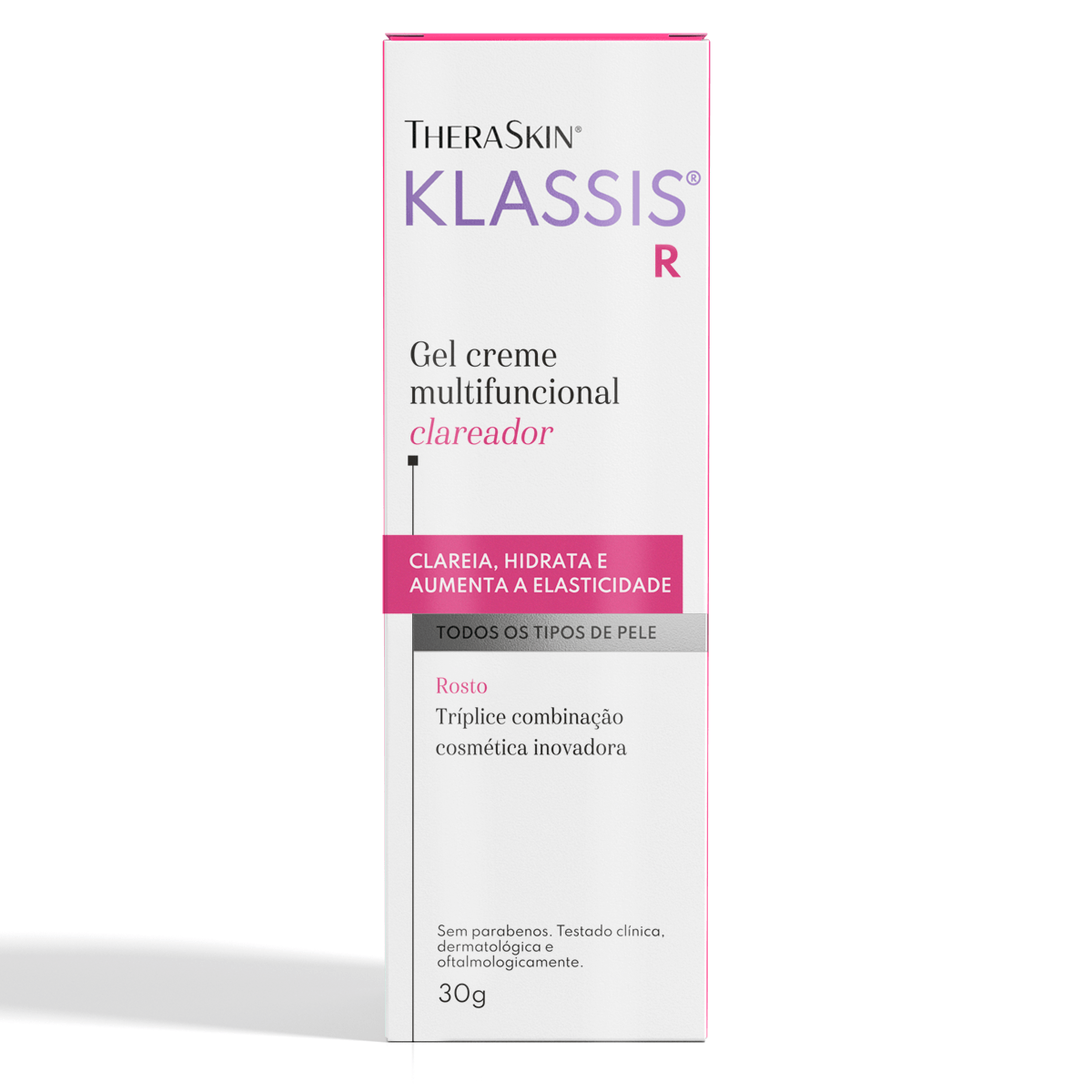 Gel Creme Facial Theraskin Klassis R Clareador 30g — foto 2