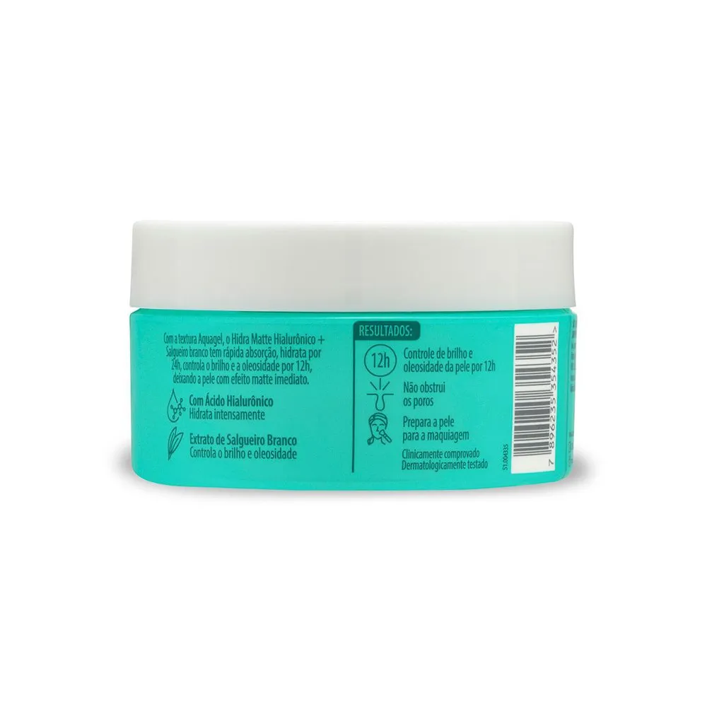 Gel Creme Hidratante Monange Facial Hidra Matte Anti-Oleosidade 80g — foto 8