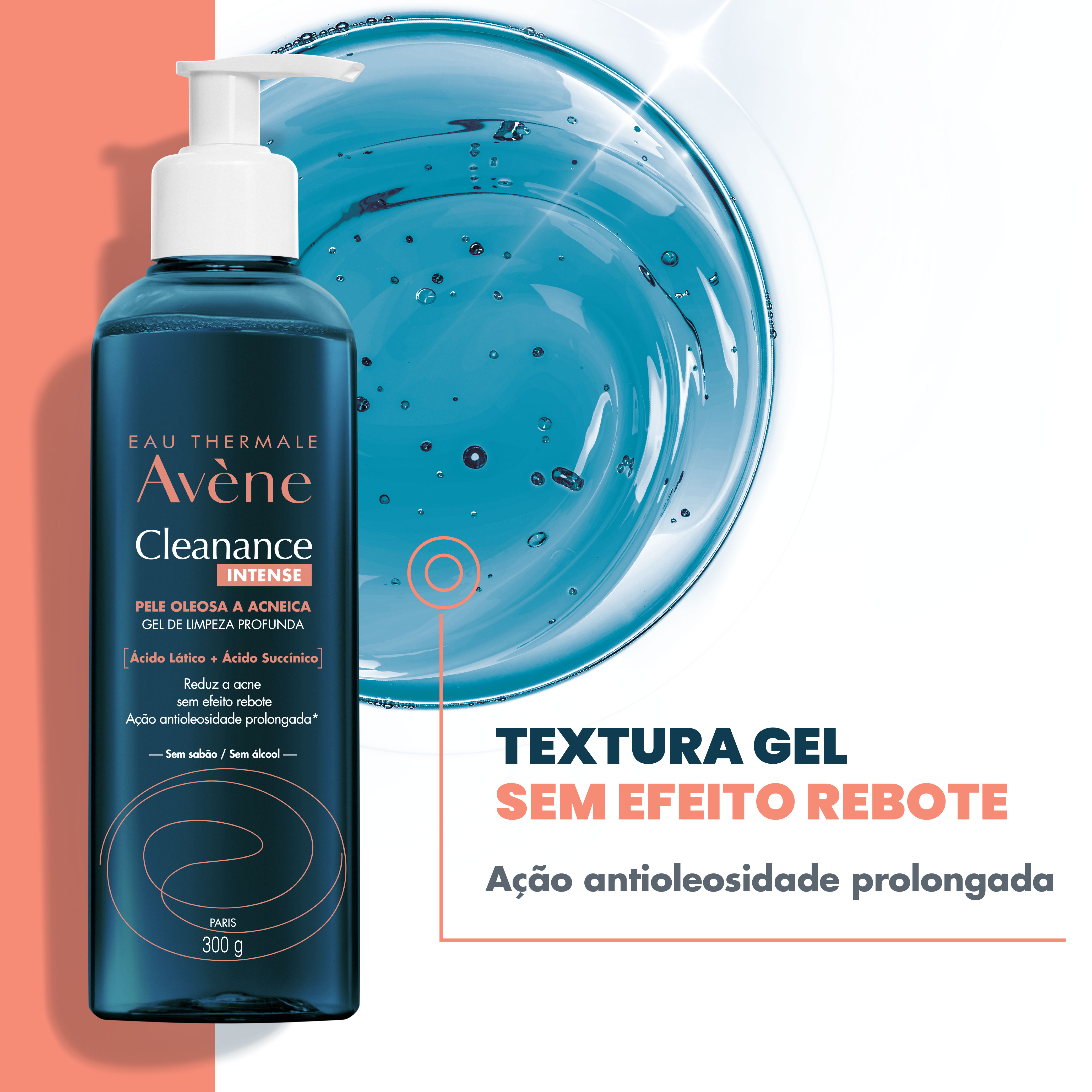 Gel de Limpeza Facial Avène Cleanance Intense Antioleosidade 240g — foto 4