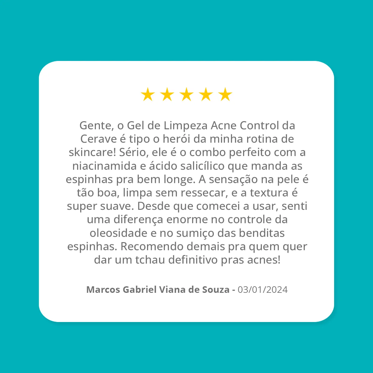 Gel de Limpeza Facial CeraVe Acne Control 340g — foto 8