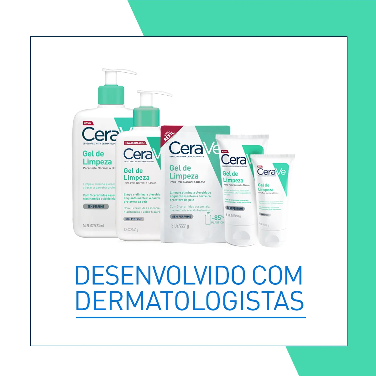 Gel de Limpeza Facial CeraVe Sem Fragrância 340g — foto 8