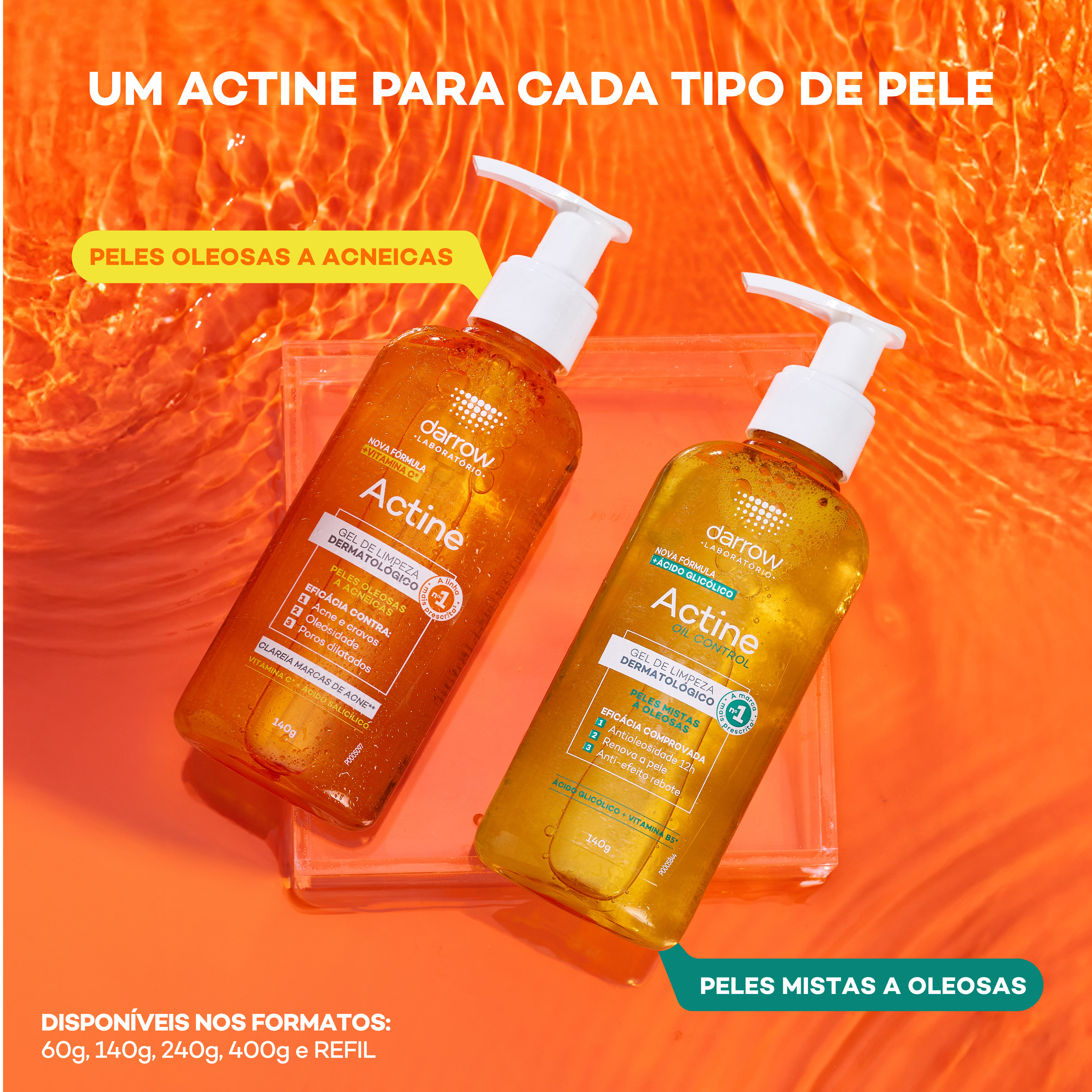 Gel de Limpeza Facial Darrow Actine Antioleosidade 60g — foto 6