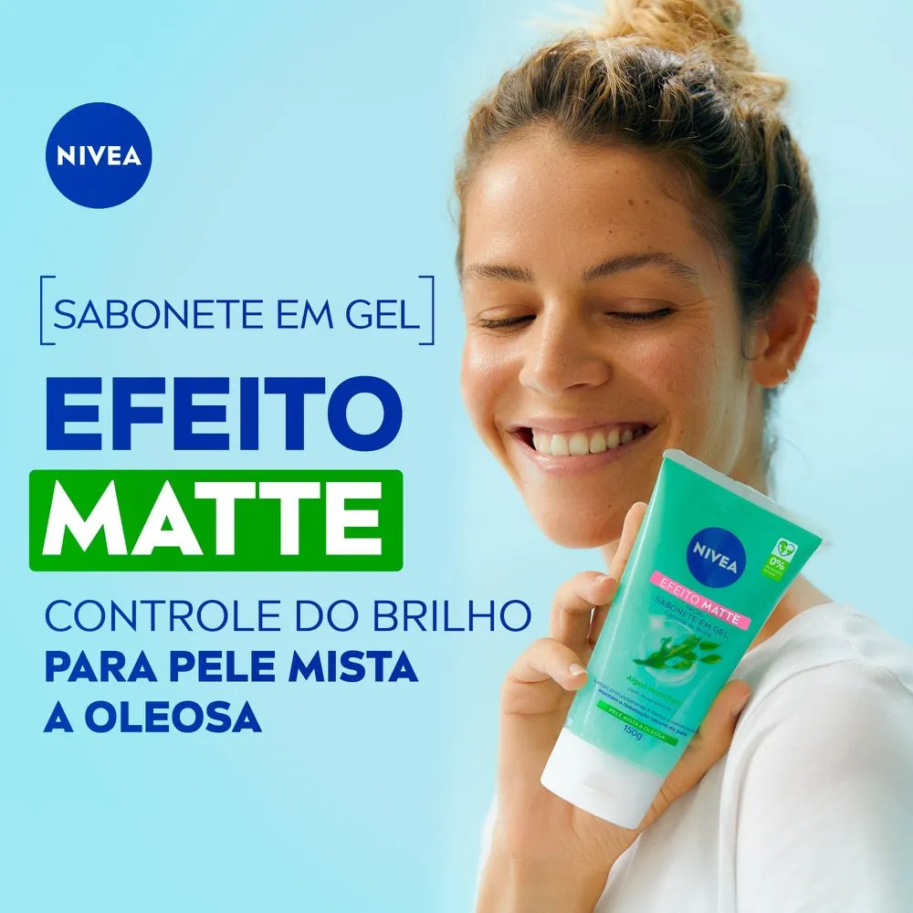 Gel de Limpeza Facial Nivea Visage Pele Oleosa 150ml — foto 3
