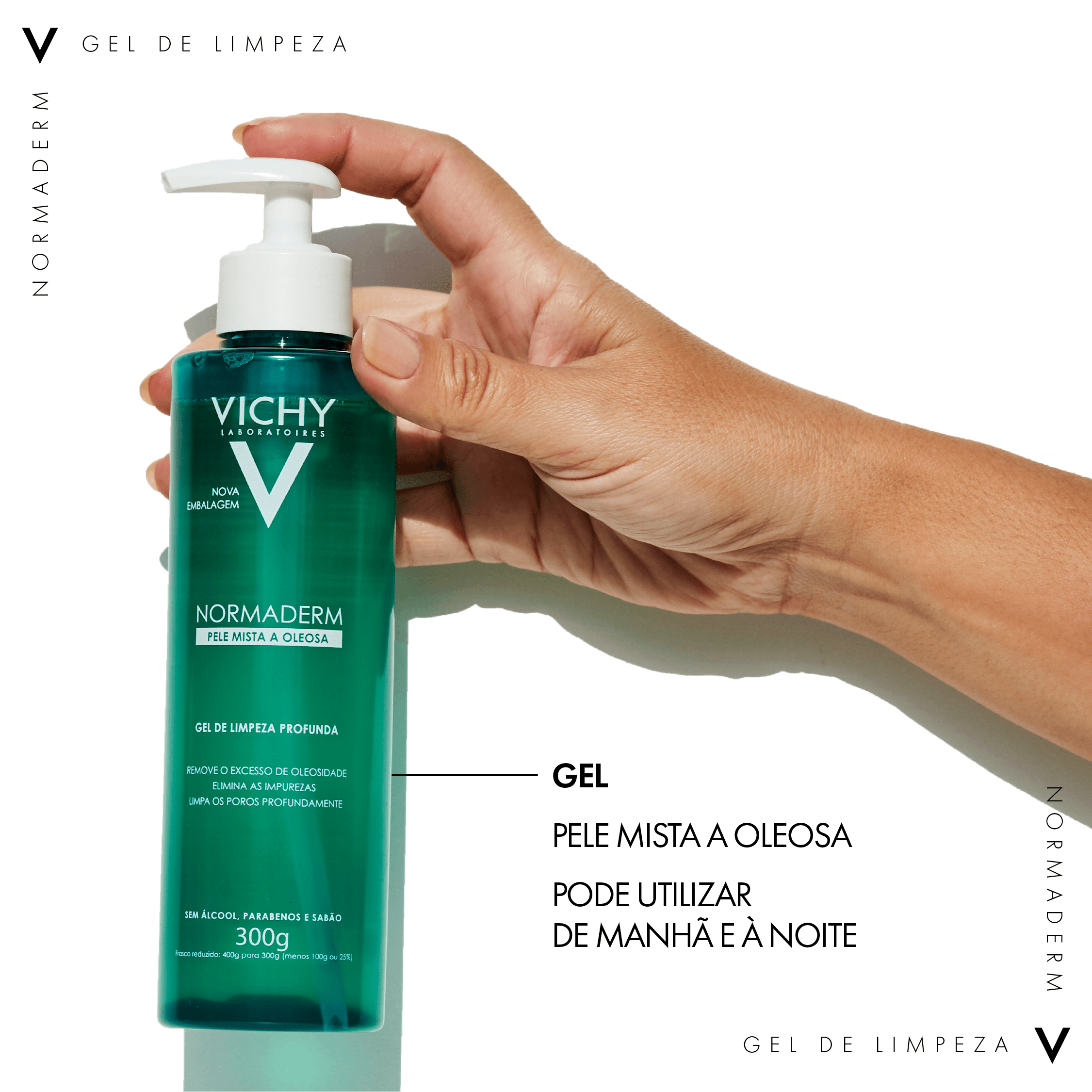 Gel de Limpeza Facial Vichy Normaderm Antioleosidade 240g — foto 5