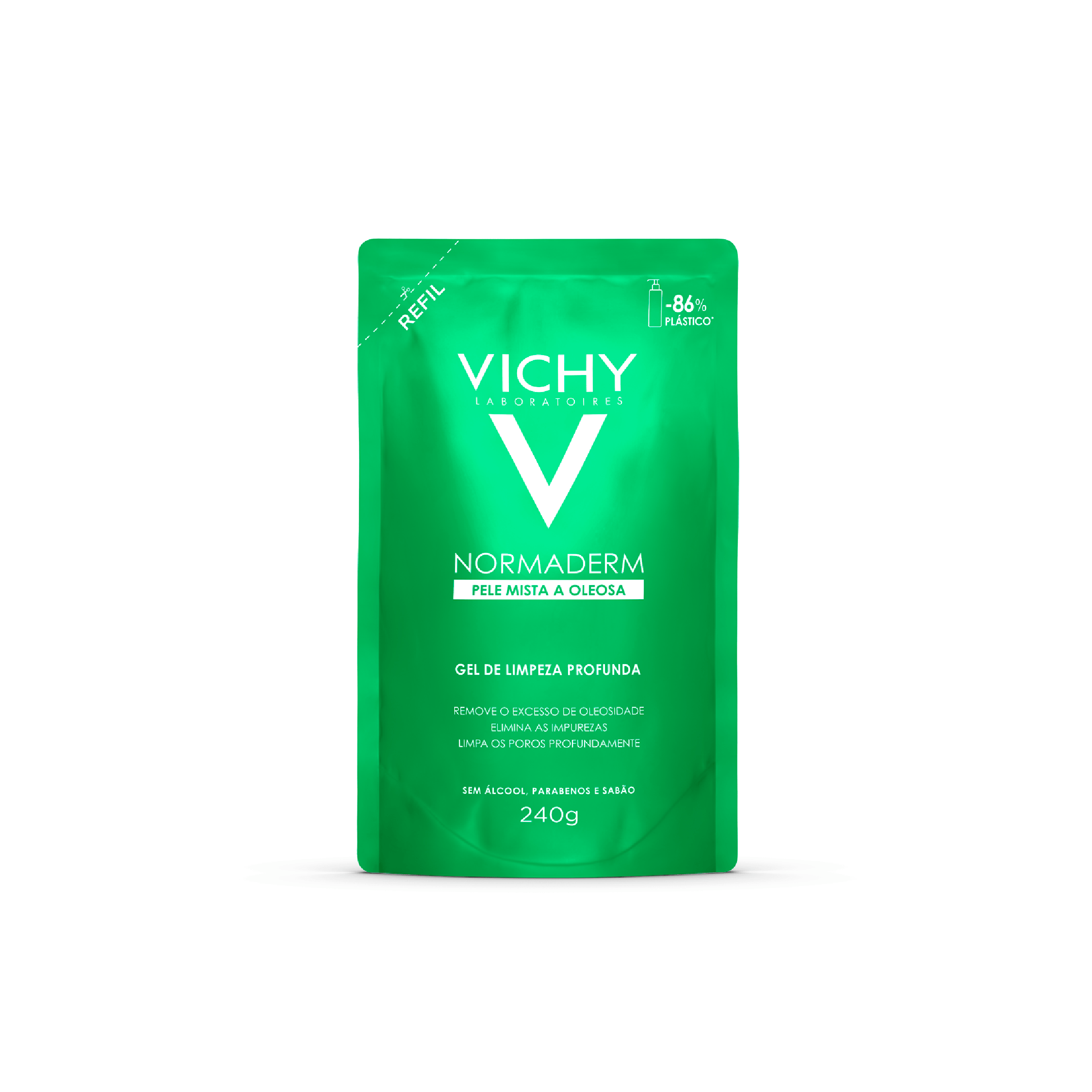 Gel de Limpeza Facial Vichy Normaderm Antioleosidade 240g — foto 3