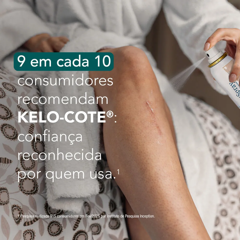 Gel de Silicone Kelo-Cote Spray para Cicatrizes e Queloides 100ml