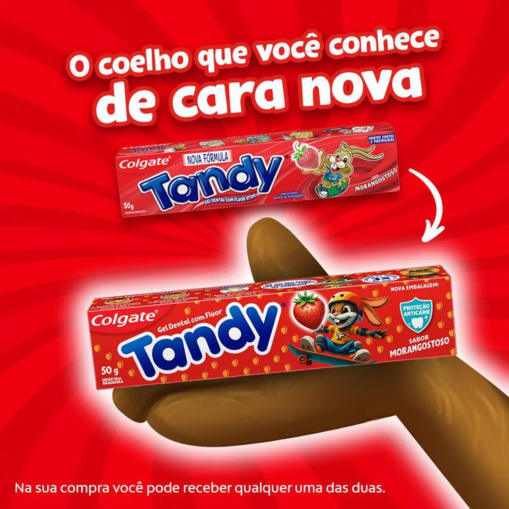Gel Dental Infantil Colgate Tandy Sabor Morango 50g — foto 2