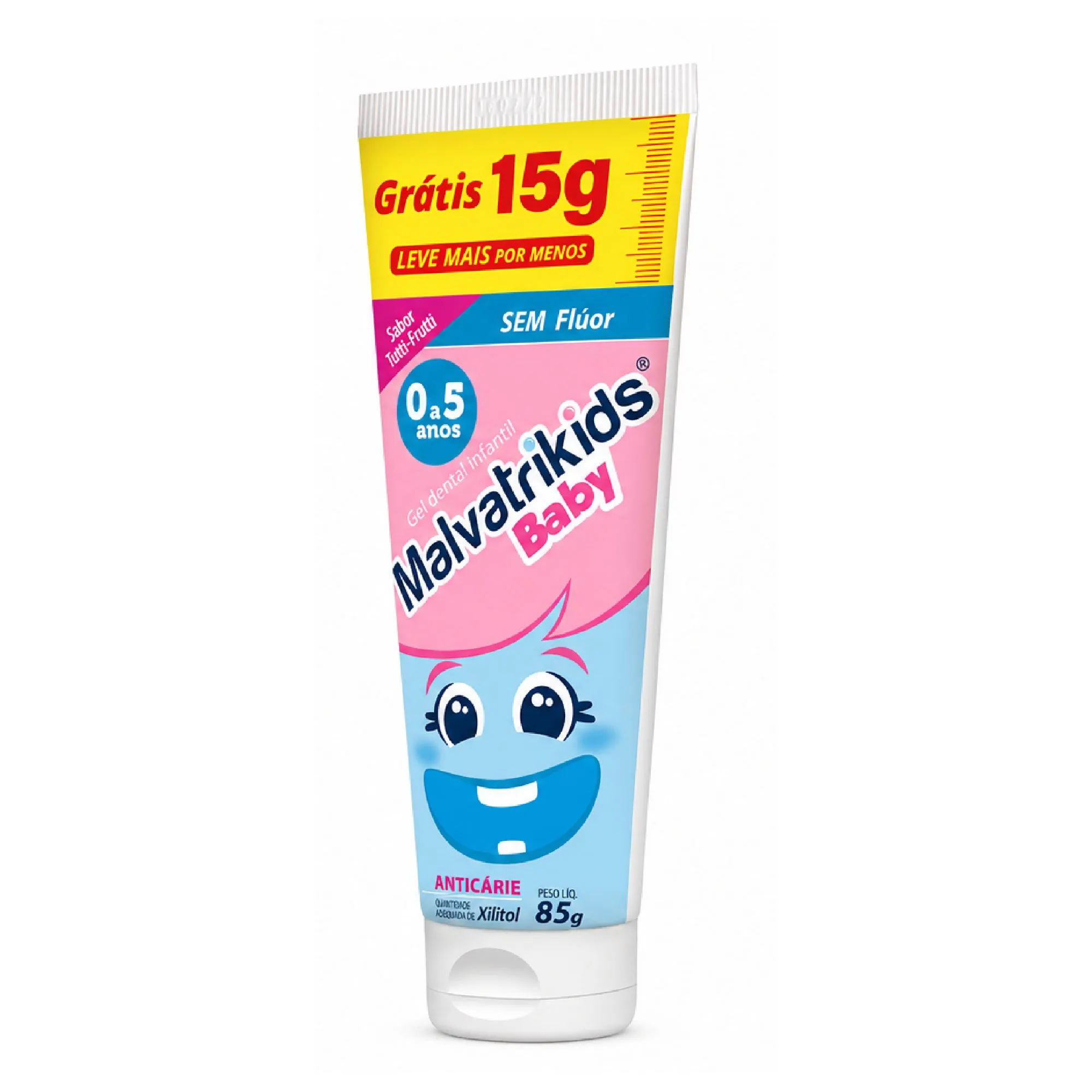 Gel Dental Malvatrikids Baby Tutti Frutti 85g — foto 3