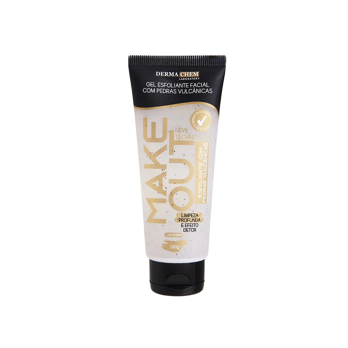 Gel Esfoliante make Out Dermachem Com Pedra Vulcânicas com 100g