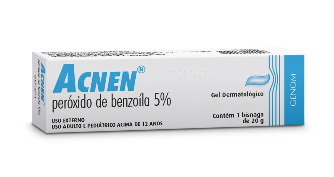 Gel Facial Acnen com Peróxido de Benzoíla 5% 20g
