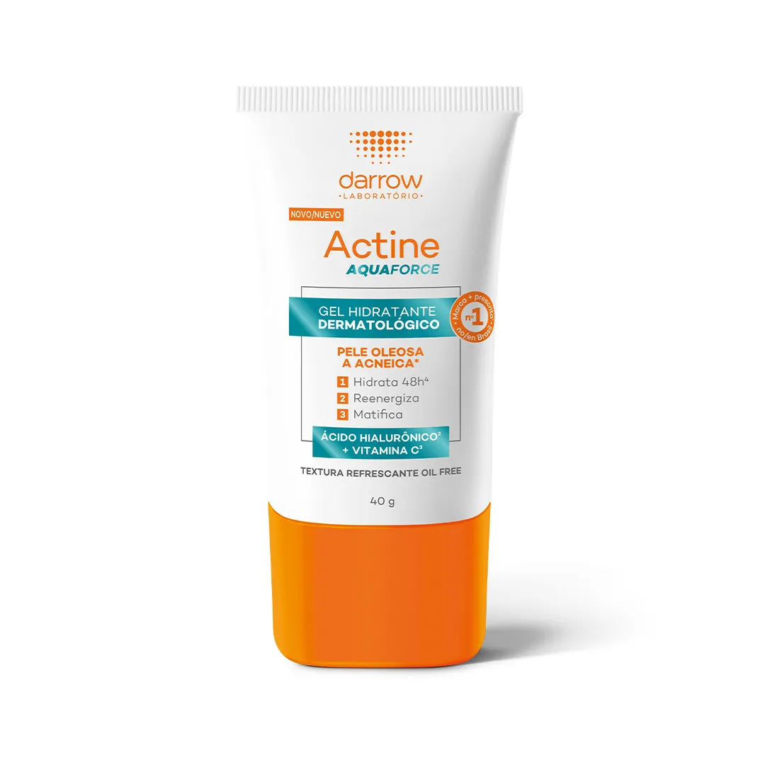 Gel Hidratante Facial Actine Aquaforce Peles Oleosas e Acneicas 40g