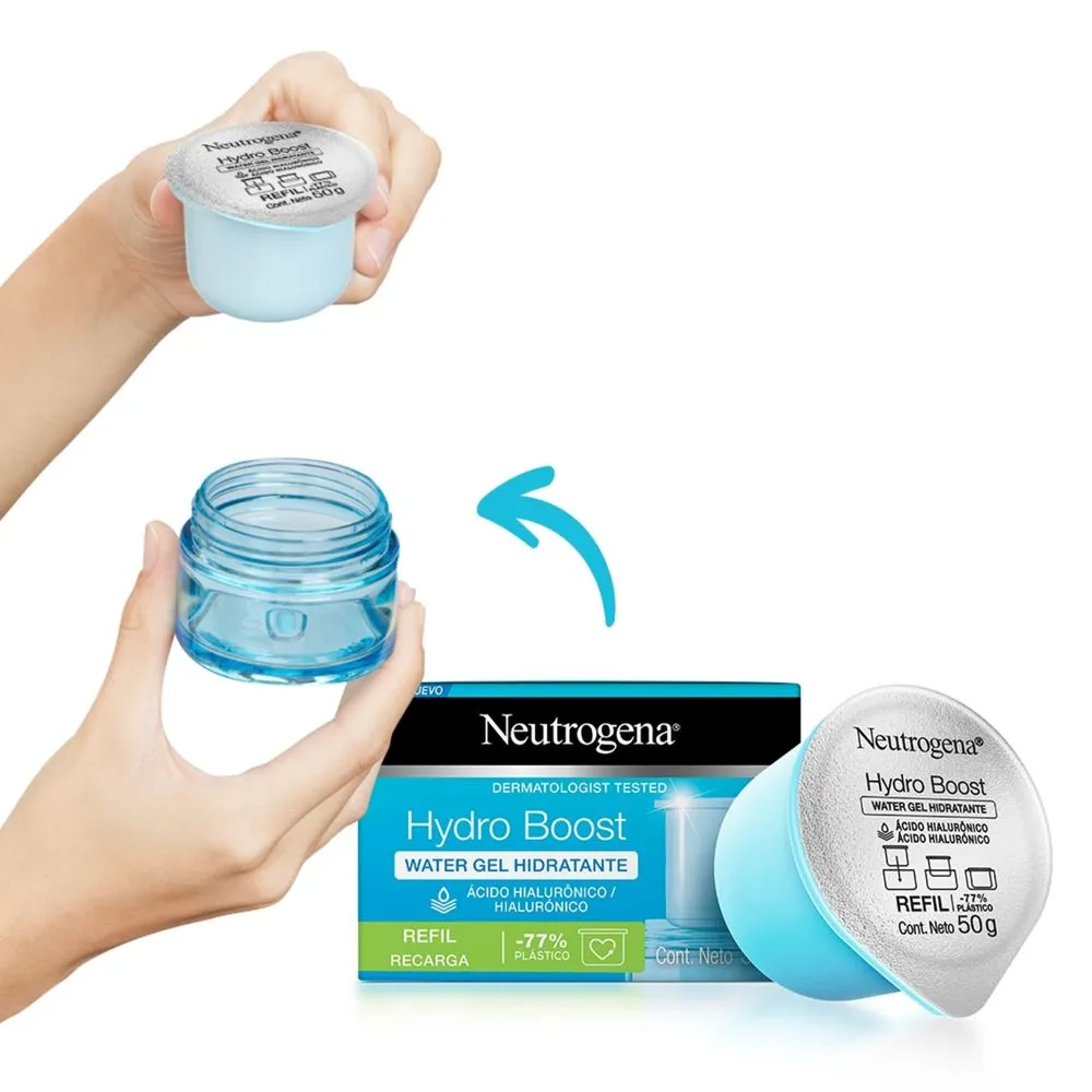 Gel Hidratante Facial Neutrogena Hydro Boost Water Gel Refil 50g — foto 10