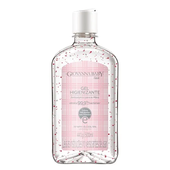 Gel Higienizante Para As Mãos Giovanna Baby Classic 500ml
