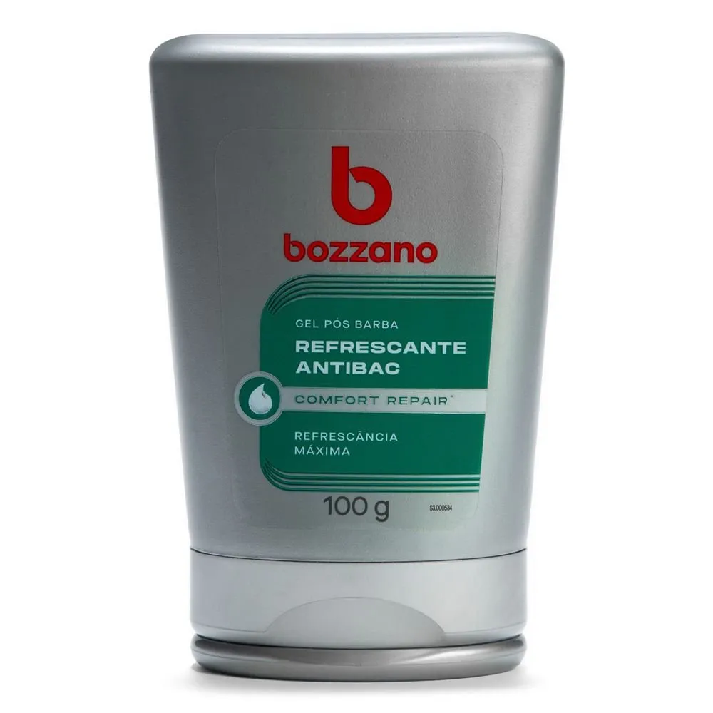 Gel Pós Barba Bozzano Refrescante Antibac Confort Repair 100g