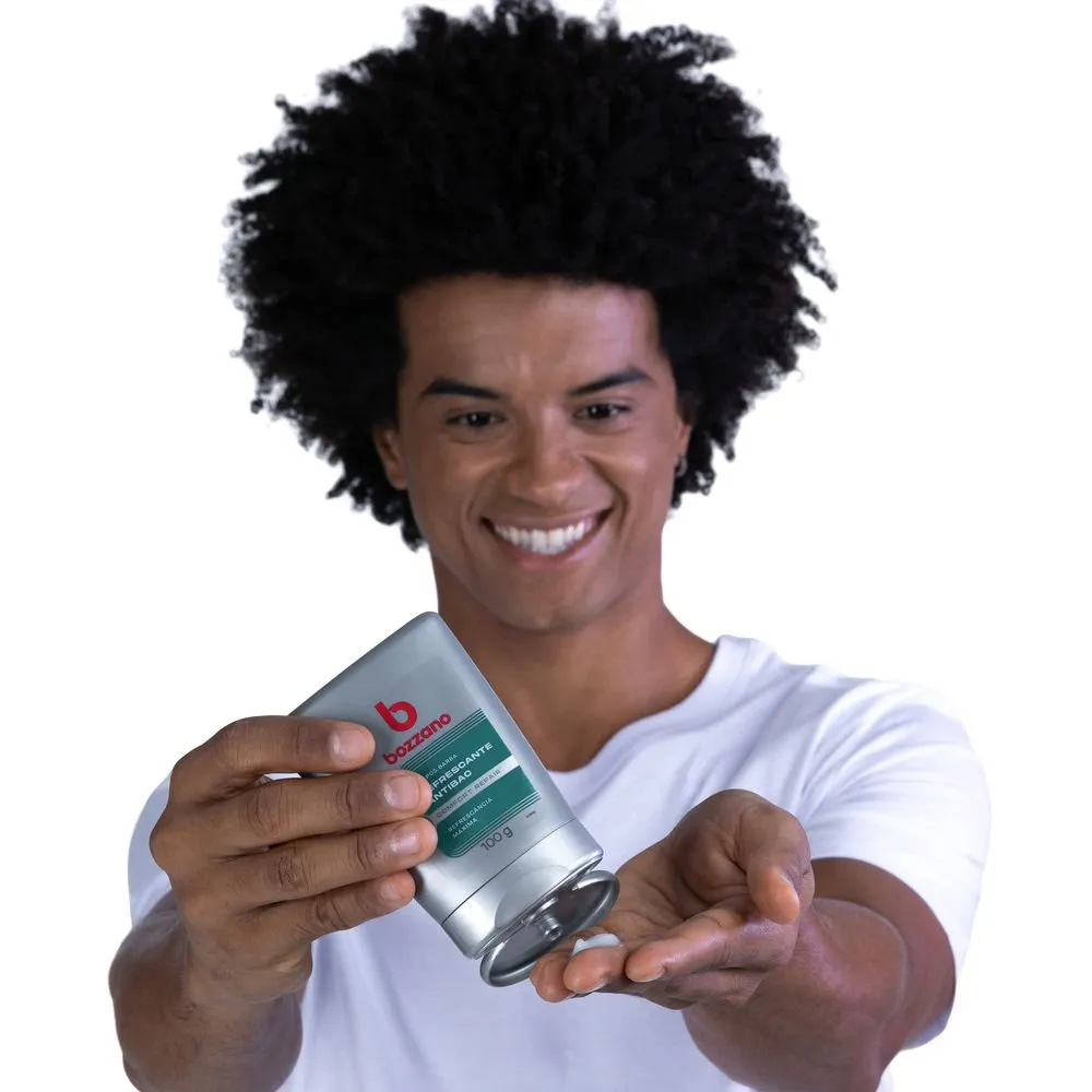 Gel Pós Barba Bozzano Refrescante Antibac Confort Repair 100g — foto 2