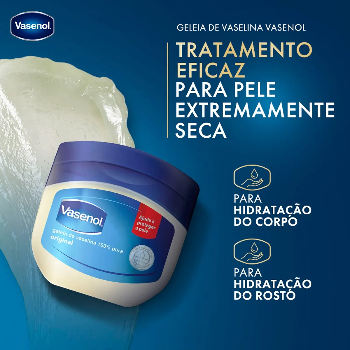 Geleia de Vaselina Vasenol Original 100g — foto 5