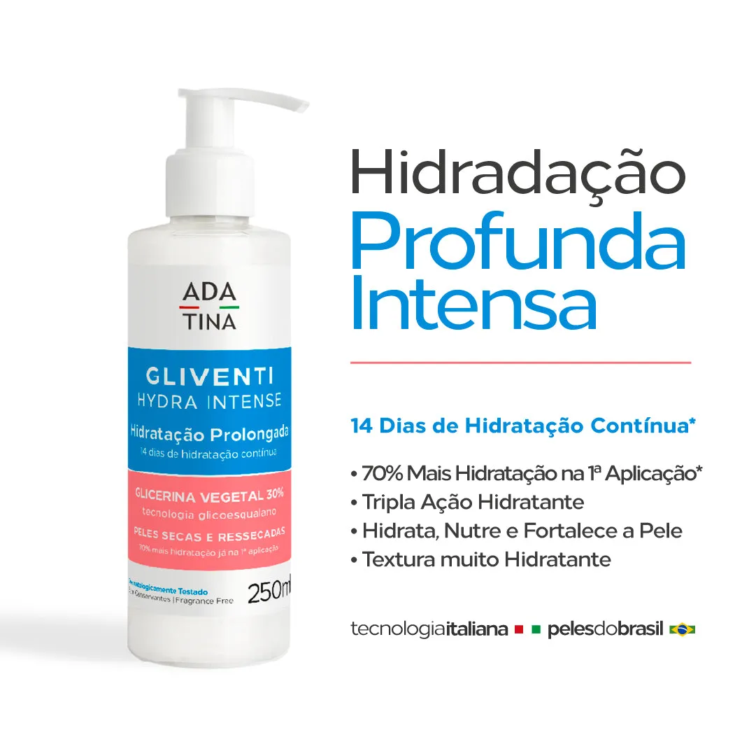 Hidratante Corporal Ada Tina Gliventi Hydra Intense 250ml — foto 3