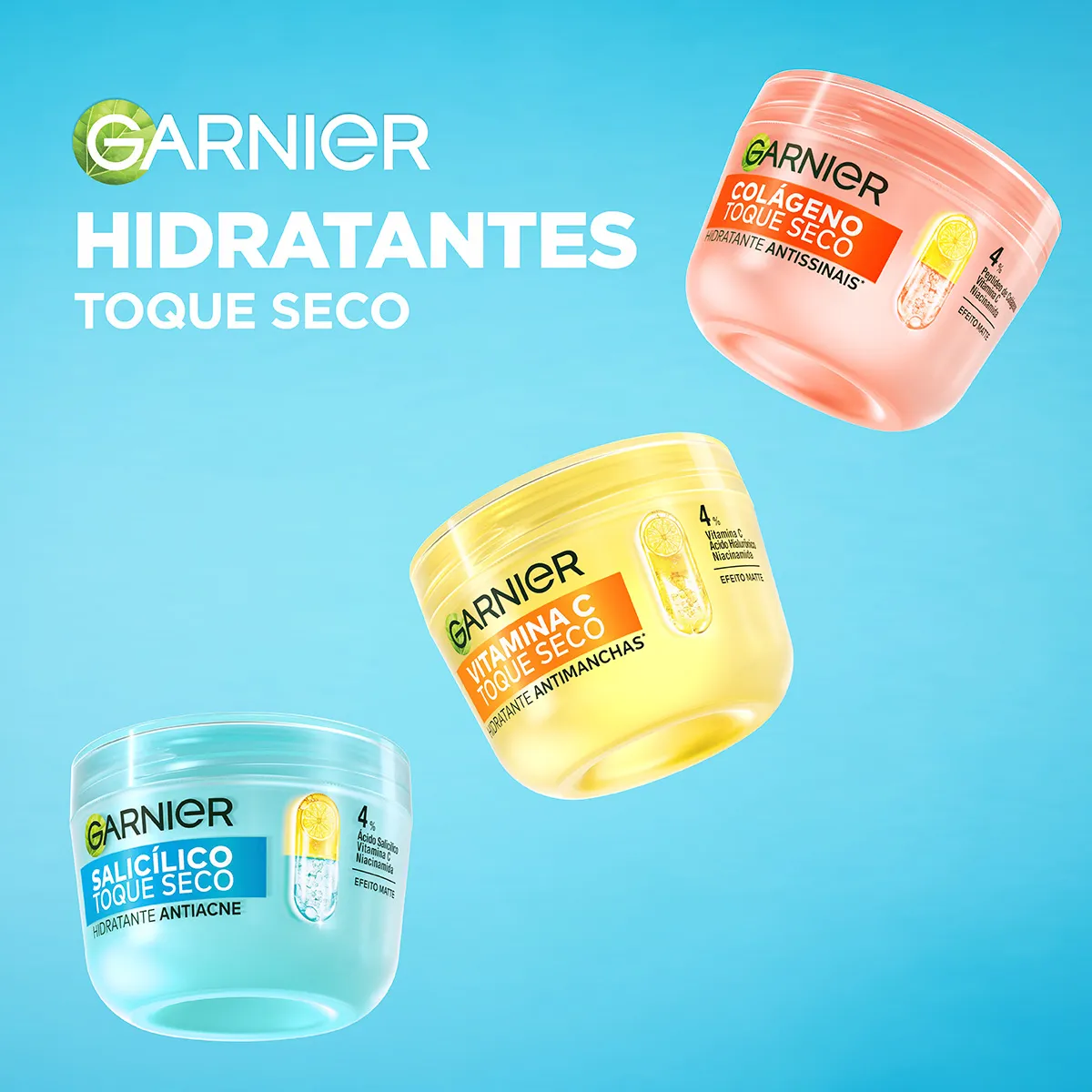 Hidratante Facial Garnier Antiacne Ácido Salicílico Toque Seco 85g — foto 7