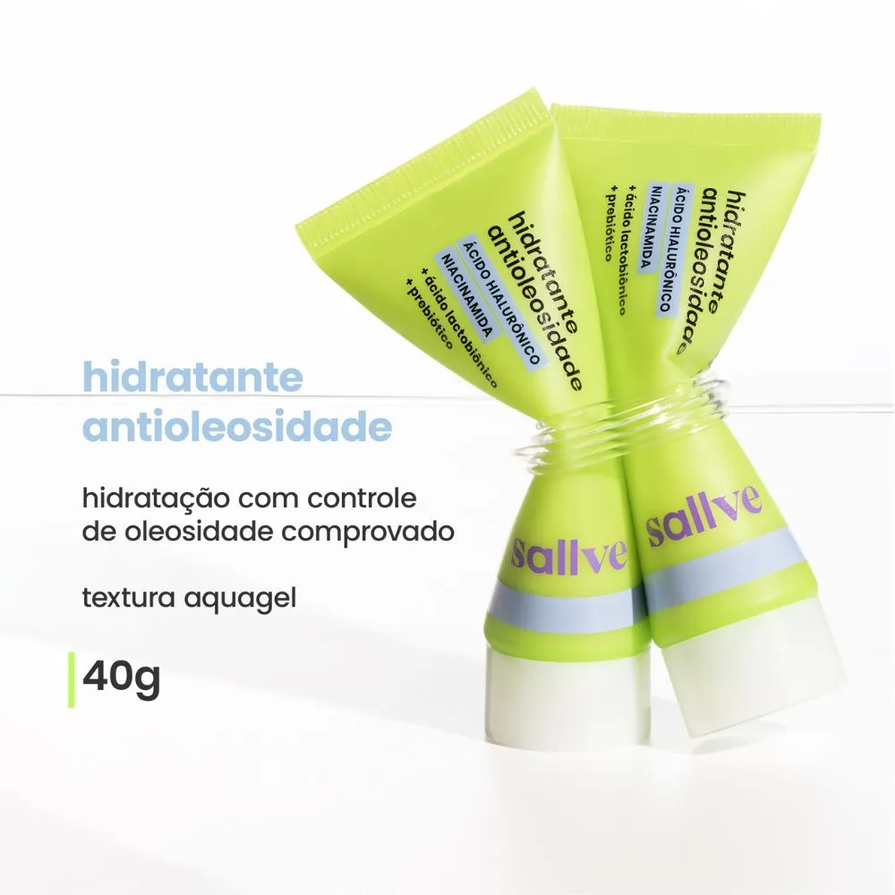 Hidratante Facial Sallve Antioleosidade 40g — foto 2