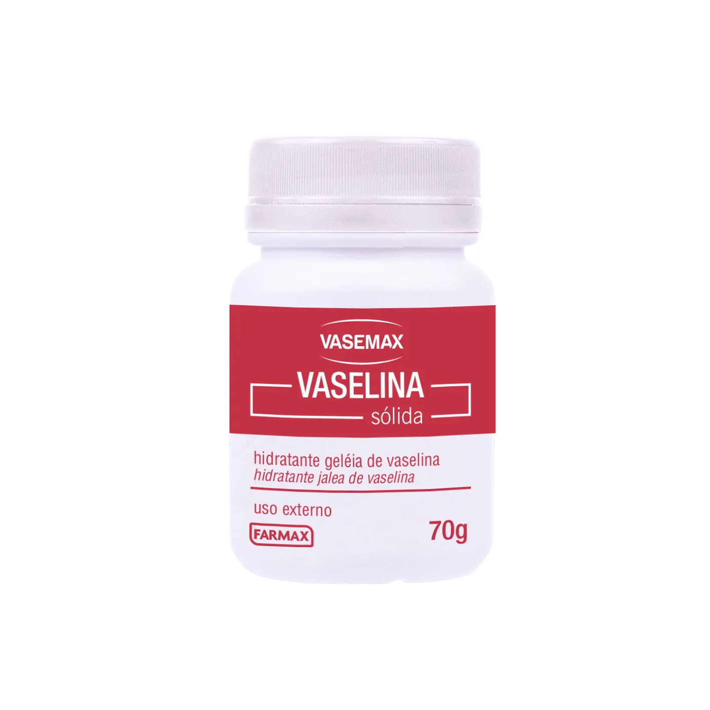 Hidratante Geleia De Vaselina Vasemax 70g