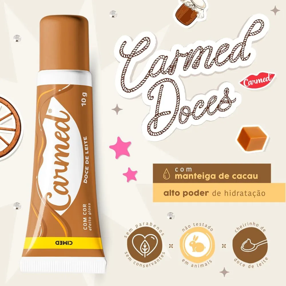 Hidratante Labial Carmed Doce de Leite 10g — foto 5