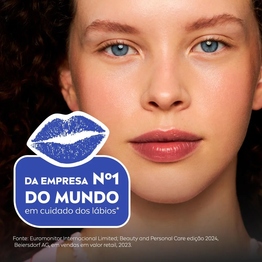 Hidratante Labial Nivea Amora Shine 4,8g — foto 7