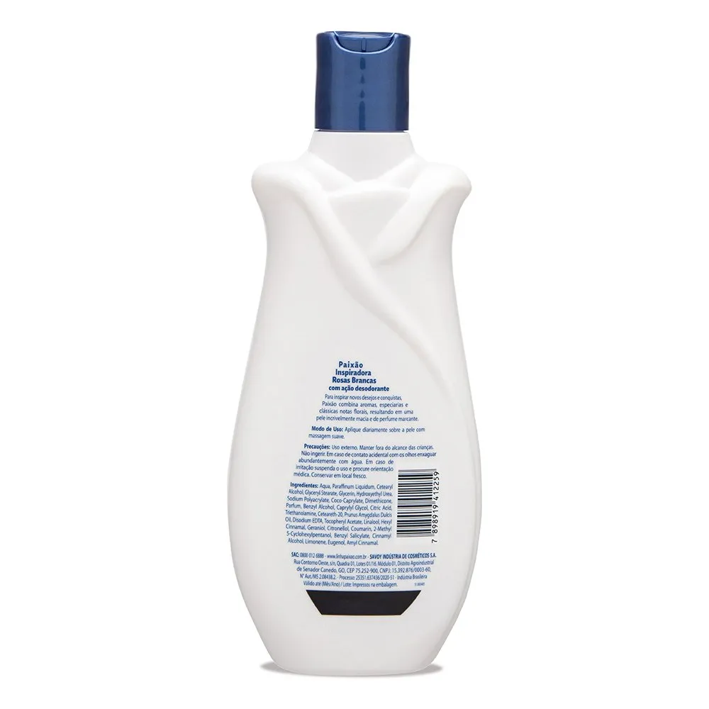 Hidratante Paixão Inspiradora com Óleo de Amêndoas ação desodorante 400ml — foto 5