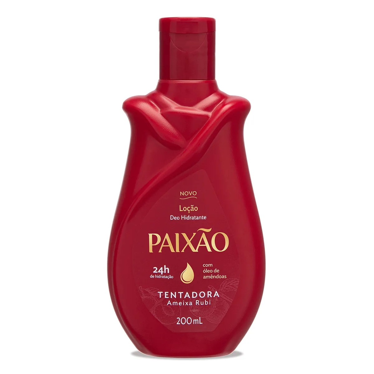 Hidratante Paixão Tentadora com Óleo de Amêndoas ação desodorante 200ml