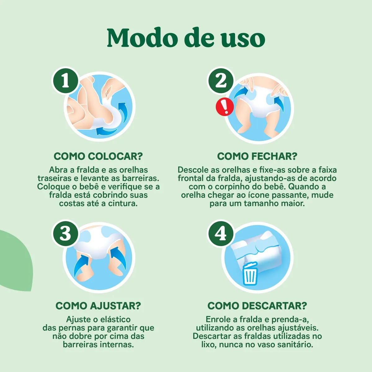 Huggies Fralda Descartável Premium Natural Care M - 78 Un — foto 9