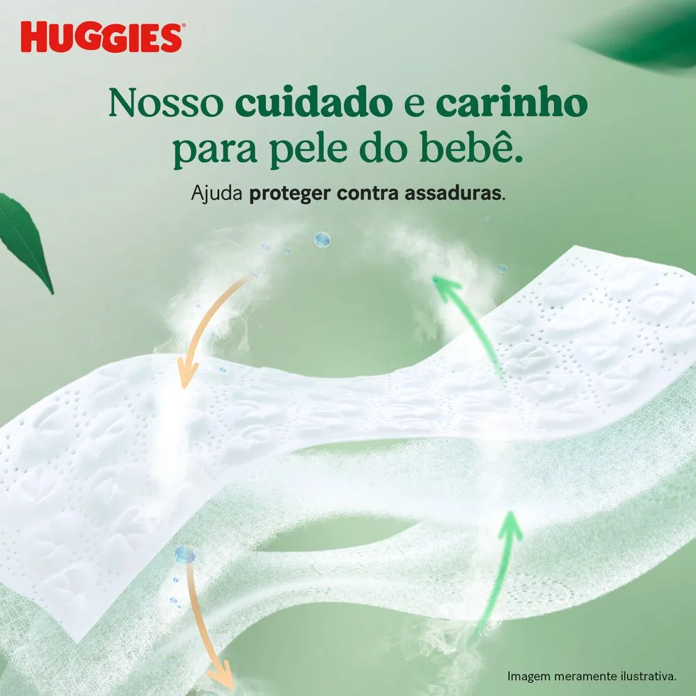 Huggies Fralda Descartável Premium Natural Care P - 36 Un — foto 4