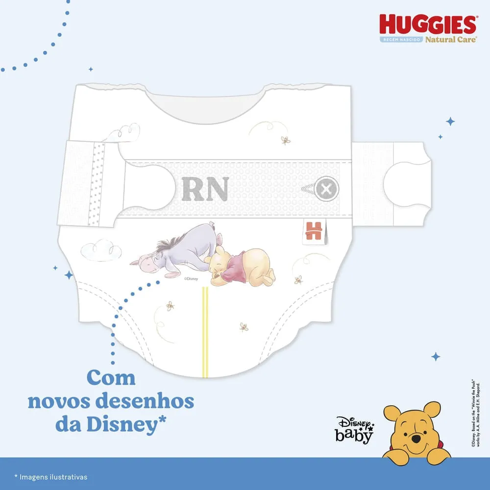 Huggies Fralda Descartável Premium Natural Care RN - 34 Un — foto 9