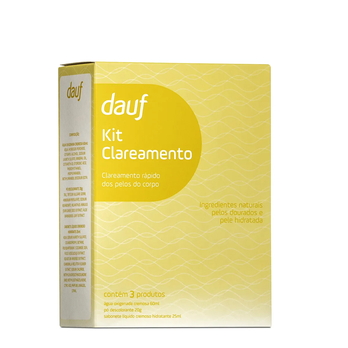 Kit Clareador Dauf Com 3 Produtos