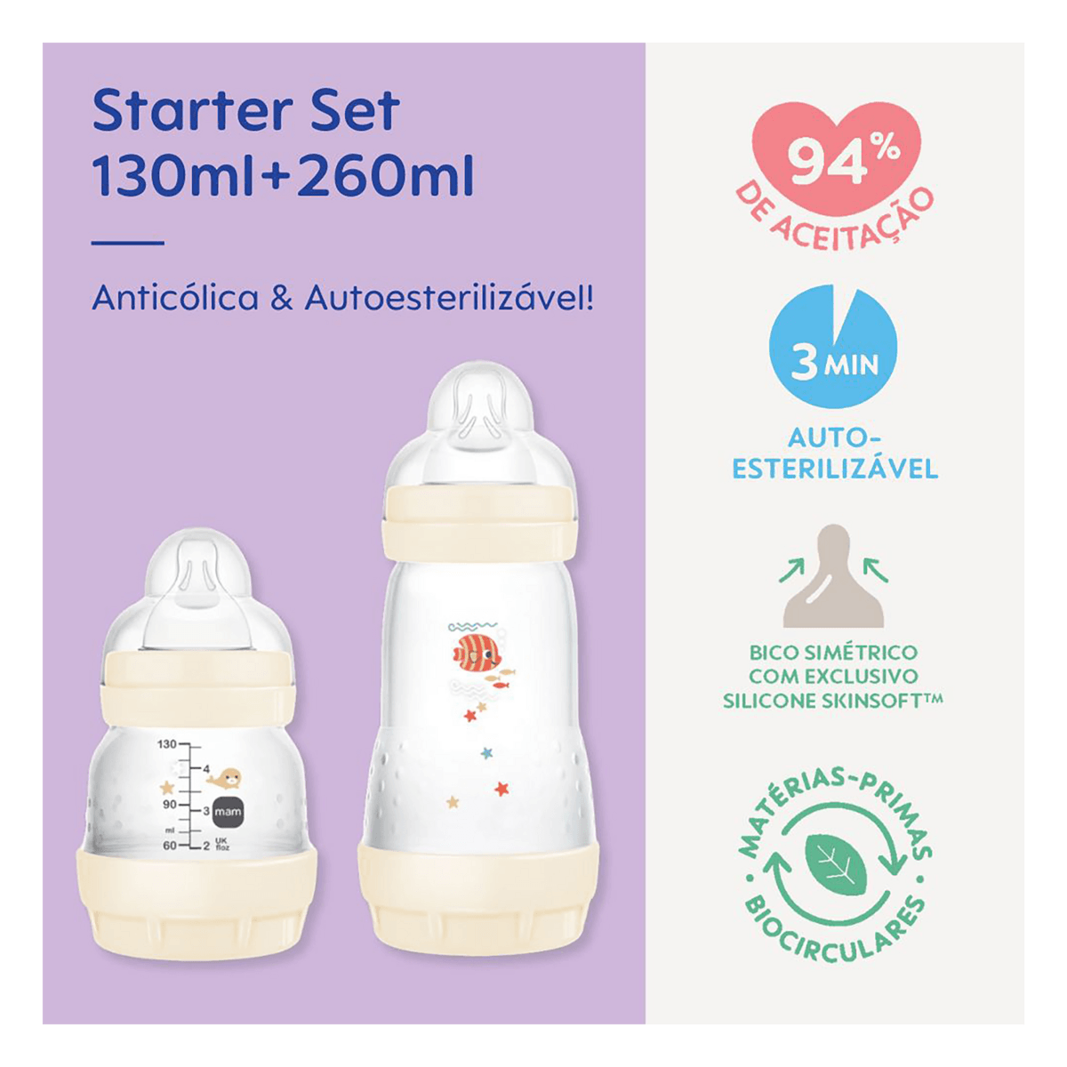 Kit Mamad 260 Ml Neutra 1und + Easy — foto 4