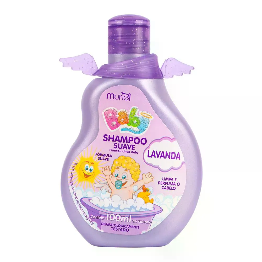 Kit Muriel Baby Menina Shampoo 100ml + Condicionador 100ml Lavanda — foto 2