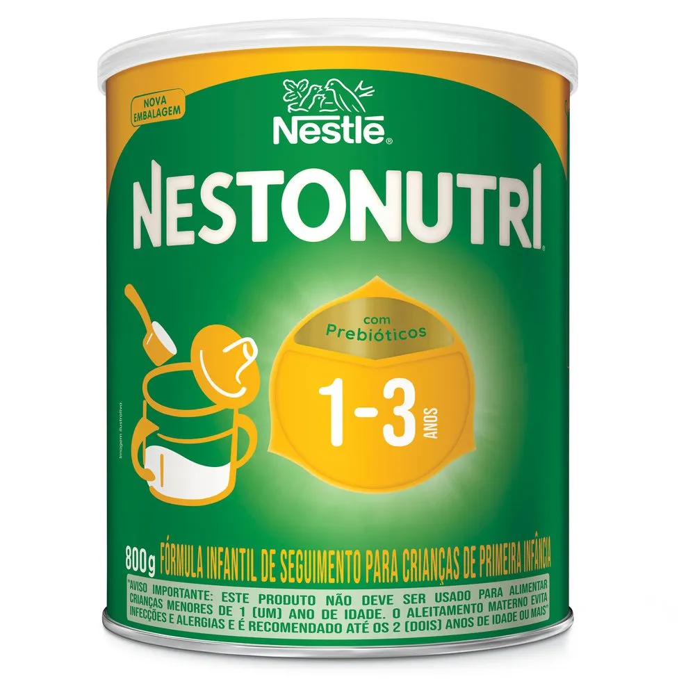 Kit Nestlé Fórmula Infantil Nestonutri 800g 3 Unidades — foto 2